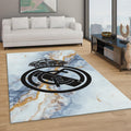 Real Madrid Rug Real Madrid Rug: Vintage Marble Football Team