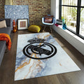 Real Madrid Rug Real Madrid Rug: Vintage Marble Football Team
