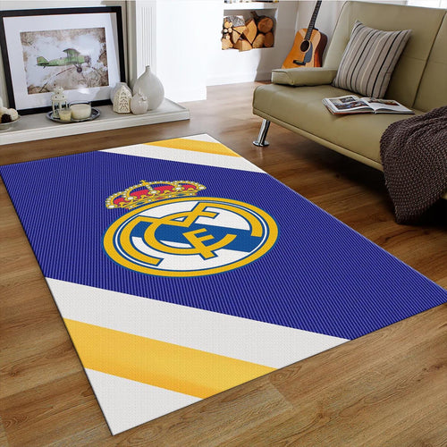 Real Madrid Rug Real Madrid Football Rug: Vintage Style Team