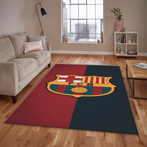 FC Barcelona Rug FC Barca Rug Barça Carpet for Fans & Kids Room