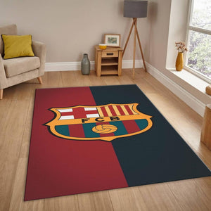 FC Barcelona Rug FC Barca Rug Barça Carpet for Fans & Kids Room