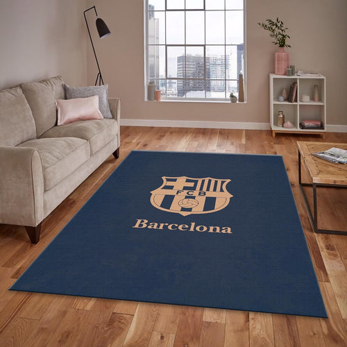 FC Barcelona Rug FC Barca Rug Barça Carpet for Fans & Kids Room