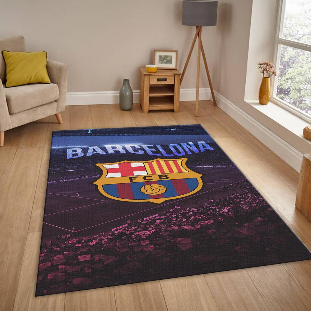 FC Barcelona Rug FC Barca Rug Barça Carpet for Fans & Kids Room