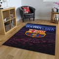 FC Barcelona Rug FC Barca Rug Barça Carpet for Fans & Kids Room