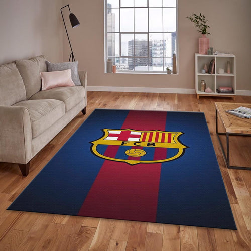 FC Barcelona Rug FC Barca Rug Barça Carpet for Fans & Kids Room