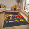 FC Barcelona Rug FC Barca Rug Barça Carpet for Fans & Kids Room
