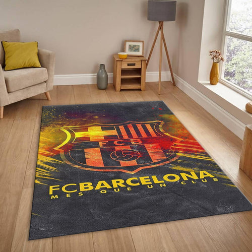 FC Barcelona Rug FC Barca Rug Barça Carpet for Fans & Kids Room