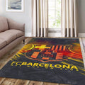 FC Barcelona Rug FC Barca Rug Barça Carpet for Fans & Kids Room