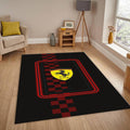 Ferrari F1 Rug, Finish Line Pattern