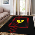 Ferrari F1 Rug, Finish Line Pattern