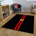 Ferrari F1 Rug Car Person Gift Formula 1 Racing Carpet for Garage