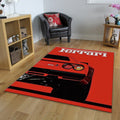 Ferrari F1 Rug Car Person Gift Formula 1 Racing Carpet for Garage