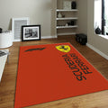 Ferrari F1 Rug Scuderia Ferrari Formula 1 Racing Carpet for