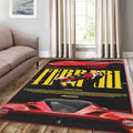 Ferrari F1 Rug Car Person Gift Formula 1 Racing Carpet for Garage