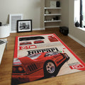 Ferrari F1 Rug Car Person Gift Formula 1 Racing Carpet for Garage