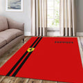 Ferrari F1 Rug Car Person Gift Formula 1 Racing Carpet for Garage