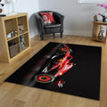 Ferrari F1 Rug Car Person Gift Formula 1 Racing Carpet for Garage