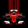 Ferrari F1 Rug Car Person Gift Formula 1 Racing Carpet for Garage
