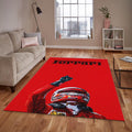 Ferrari F1 Rug Car Person Gift Formula 1 Racing Carpet for Garage