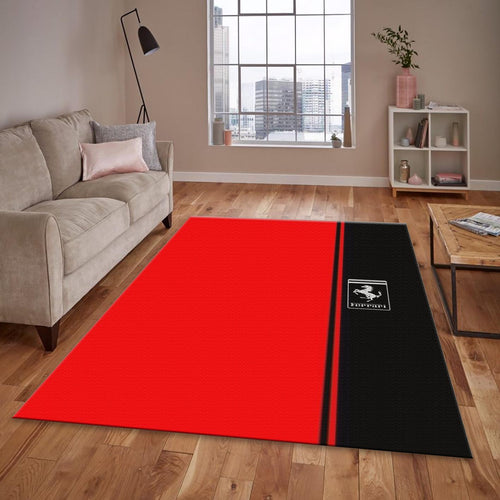 Ferrari F1 Rug Car Person Gift Formula 1 Racing Carpet for Garage