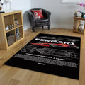 Ferrari F1 Rug, Tech Drawing F1 Car