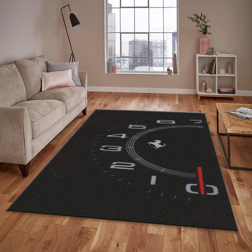 Ferrari F1 Rug Car Person Gift Formula 1 Racing Carpet for Garage