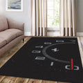 Ferrari F1 Rug Car Person Gift Formula 1 Racing Carpet for Garage