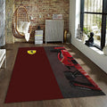 Ferrari F1 Rug Car Person Gift Formula 1 Racing Carpet for Garage