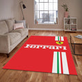 Ferrari F1 Rug Crafting Designs Formula 1 Racing Carpet for