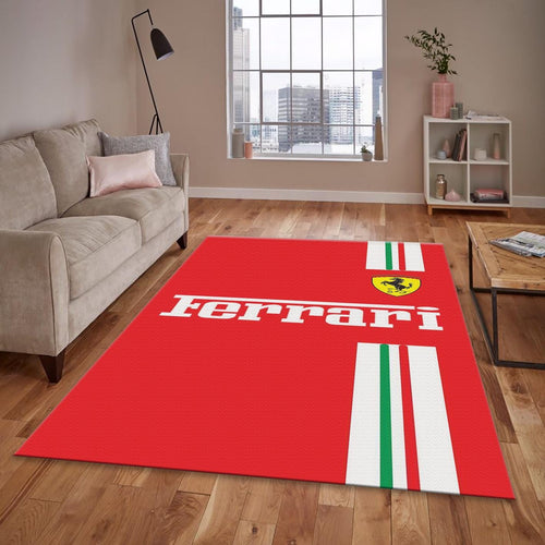 Ferrari F1 Rug Crafting Designs Formula 1 Racing Carpet for
