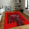 Ferrari F1 Rug Car Person Gift Formula 1 Racing Carpet for Garage