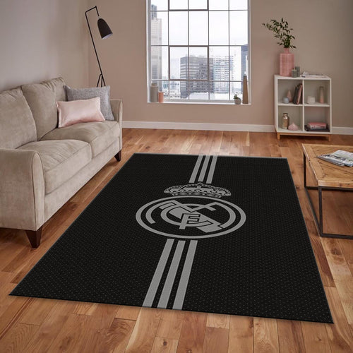 Real Madrid Rug Real Madrid Football Carpet for Garage & Kids