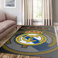 Real Madrid Rug, Big Logo Background RM