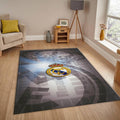 Real Madrid Rug Real Madrid Football Carpet for Garage & Kids