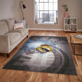 Real Madrid Rug Real Madrid Football Carpet for Garage & Kids
