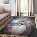 Real Madrid Rug Real Madrid Football Carpet for Garage & Kids