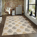 Real Madrid Rug, Real Madrid Logos Pattern