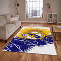 Real Madrid Rug Real Madrid Football Carpet for Garage & Kids