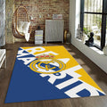 Real Madrid Rug Real Madrid Football Carpet for Garage & Kids