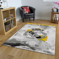 Real Madrid Rug Vintage Back Football Carpet for Garage & Kids