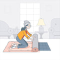 Dragonfly Rug Floral Rug Abstract rug Non-Slip Washable Art Rug