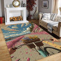 Bicycle Rug, View Rug, Area Rug, Non Slip Rug, Artistic Living