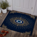 Abstract Area Rug, Colorful Indie Room Decor, Modern Non Slip