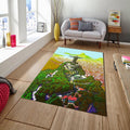 Rio de janeiro Rug, Abstract Area Rug, Non Slip Rug, Living Room