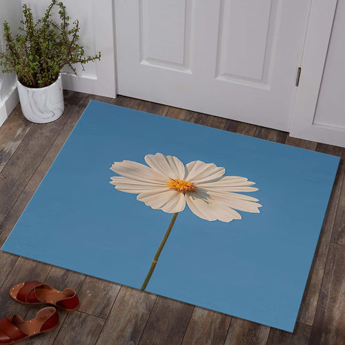 Daisy Rug, Sunflower Rug, Area Rug, Non Slip Rug, Artistic Living
