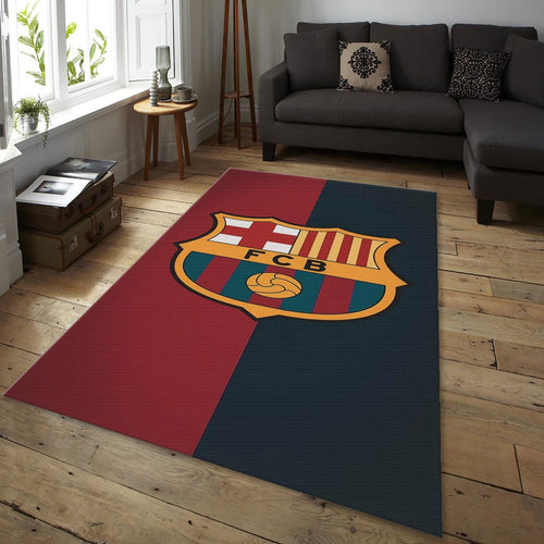 FC Barcelona Rug FC Barcelona Rug: Football Team Soccerball