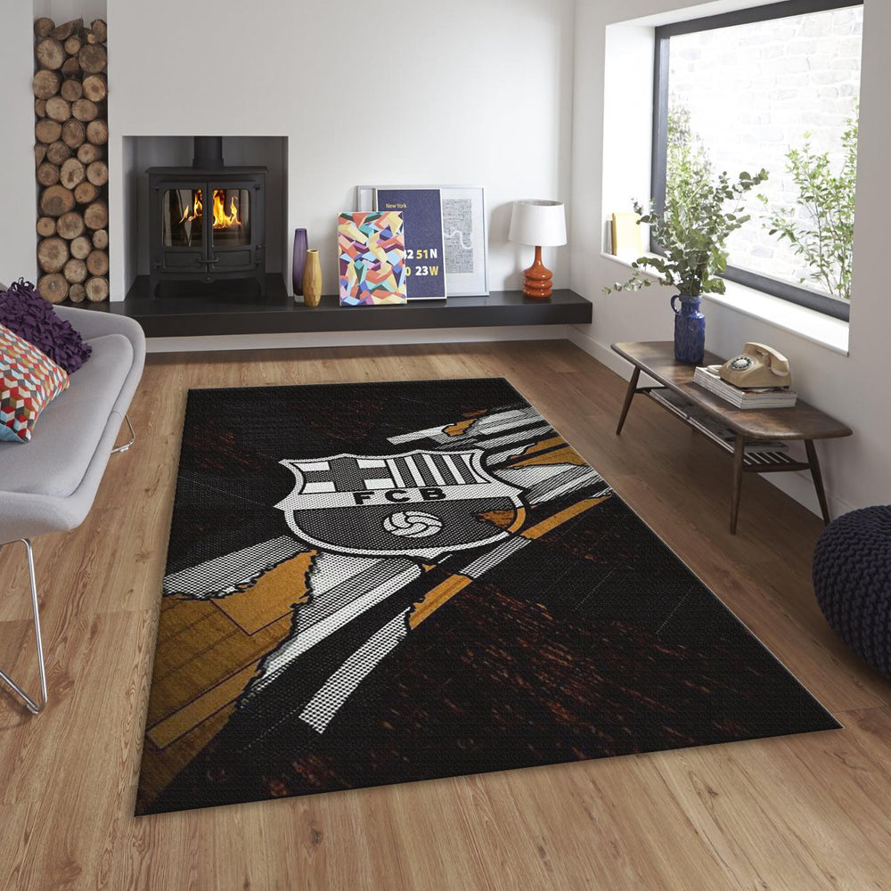 FC Barcelona Rug FC Barcelona Rug: Football Team Soccerball