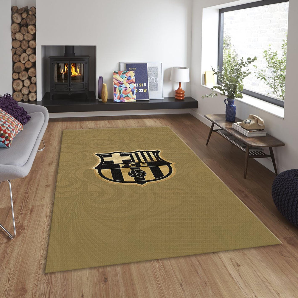 FC Barcelona Rug, FC Barcelona Rug: Football Team Soccerball Gift