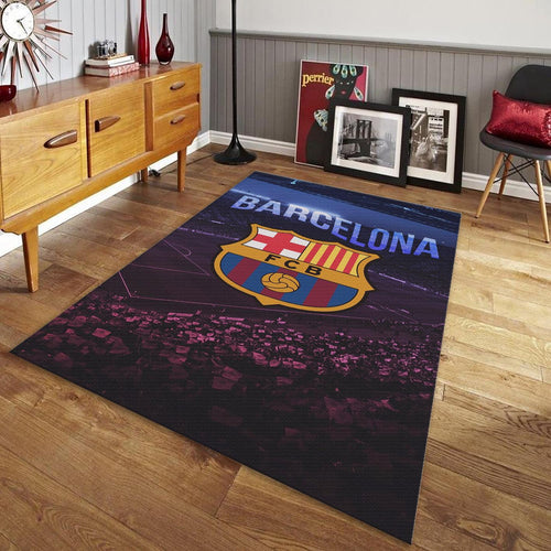 FC Barcelona Rug FC Barcelona Rug Barça Carpet for Fans & Kids