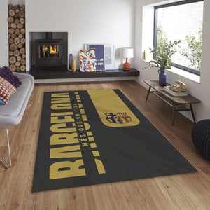 FC Barcelona Rug FC Barcelona Rug: Football Team Soccerball